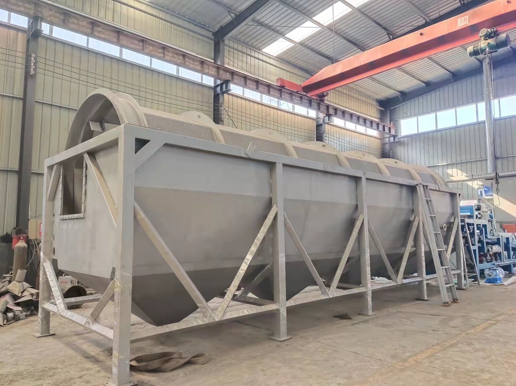 China Large Handling Capacity Cassava Drum Rotary Washing Machine SS304 Material wholesale