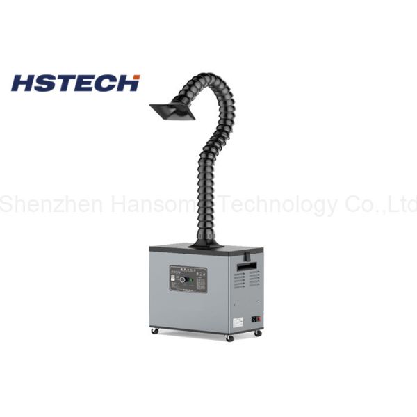 Air Purification Automatic Soldering Robot 4 Axis Single Tip With Smog Cleaner