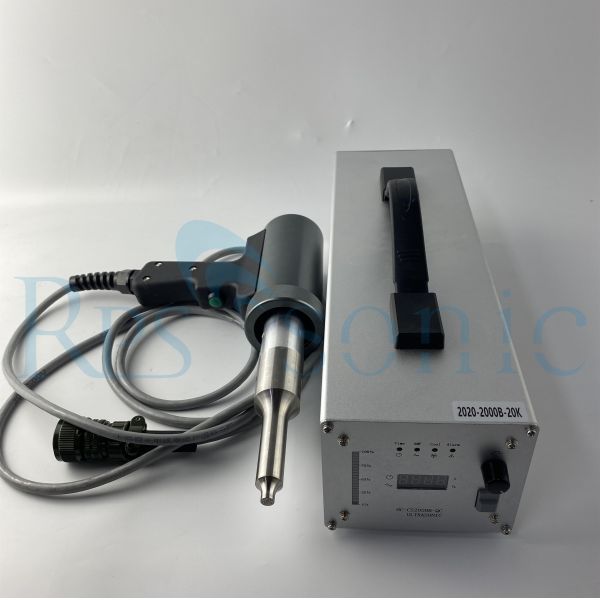20Khz Handheld Plastic Ultrasonic Plastic Welding Machine Auto Tracking