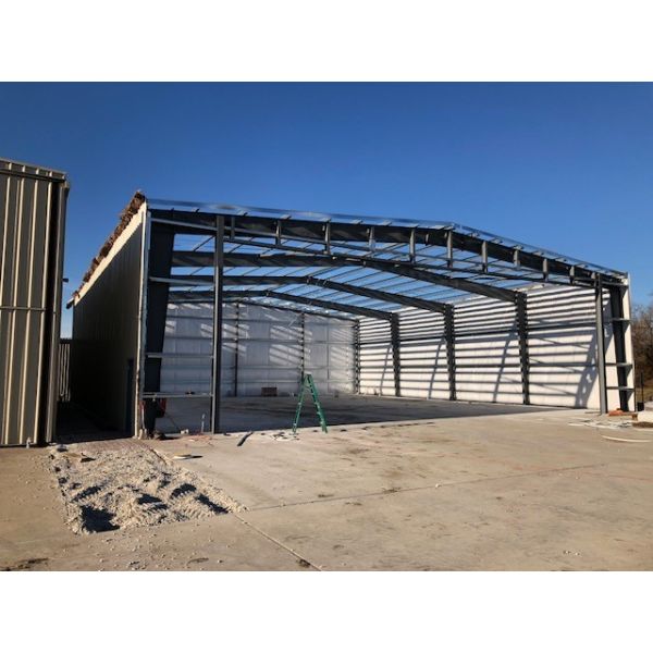 Portal Frame Aircraft Hangar Steel Buildings Light Steel Structure Building Construction
