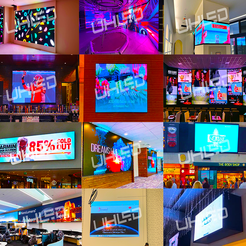 Indoor Led Screen Display P1.839 640x480mm Digital Signage and Displays High Resolution and High Definition Led Video Wall