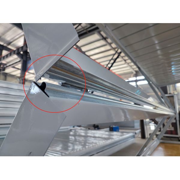 Portable Foldable Container House Galvanized Steel For Disaster Resettlement