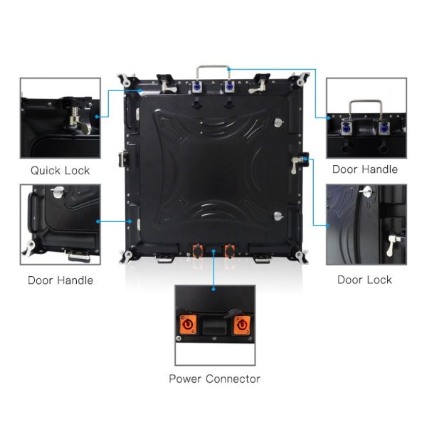 P4 Newest Technology Led Commercial Advertising Display Screen 1RGB SMD 1921 Type