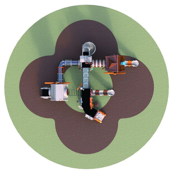 Unique Community Plastic Toy Slide Safe Toddler Outdoor Play Equipment Durable Strong Body Structure