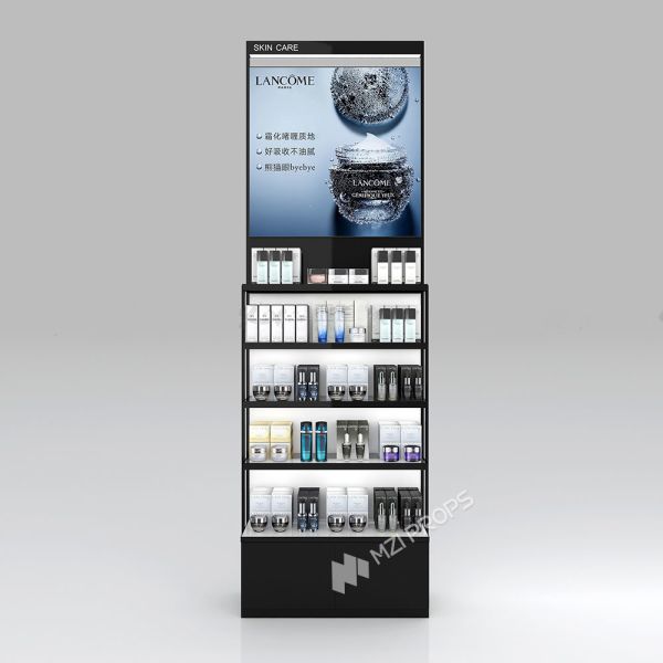KLNS-R1 Versatile Display Spaces Skincare Display Cabinet with LED Strip Lights