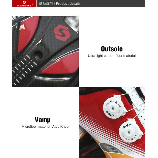 Waterproof SPD Indoor Cycling Shoes , SPD Road Bike Shoes Size 35-46 EVA Insole