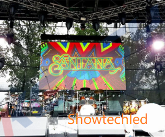 8.5kg 60Hz Front Service LED Screen Video Display Board IP65 Outdoor Rental Screen