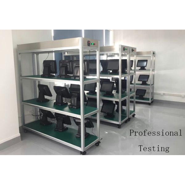 Durable Electronic POS Systems 10 Point Capacitive Touch J1900 1024*768 Pixels