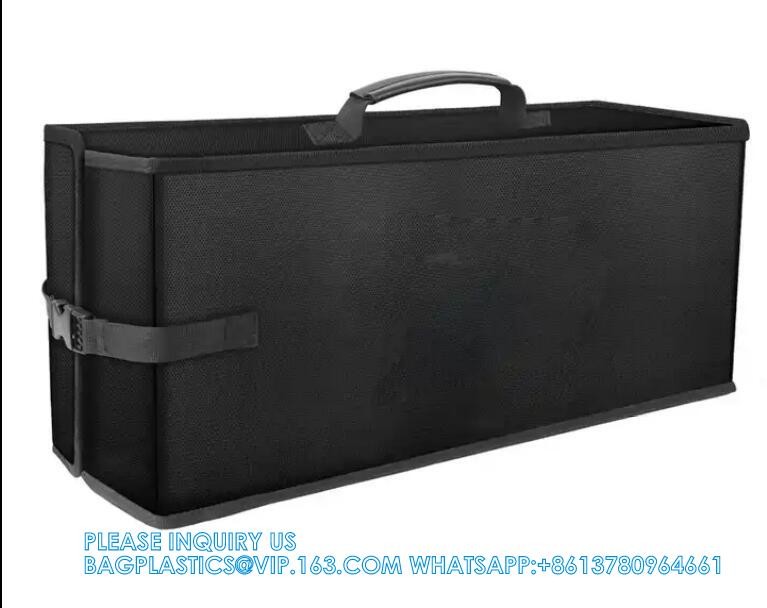 Heat Insulation Fireproof Battery Storage Bag Fire Retardant Explosion Proof Safe Carrying Bag For E-Bike Battery