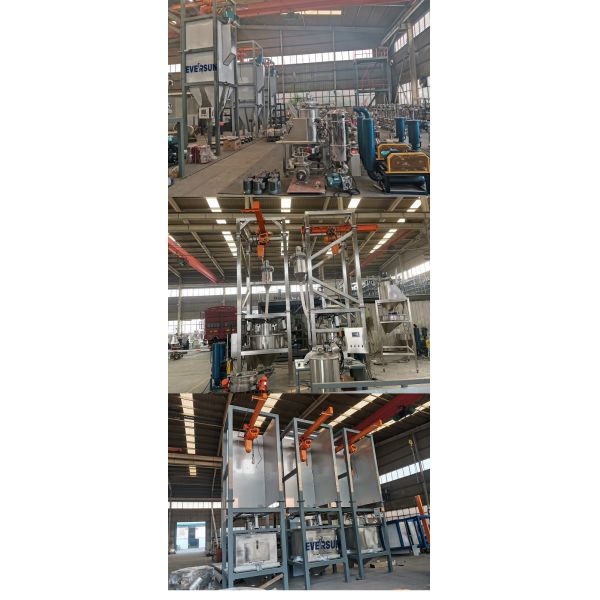 Carbon Steel Combined Big Bag Unloader Bag Dump Station For Powder