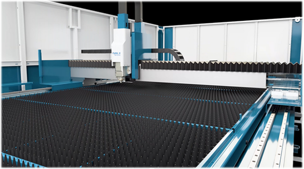 HF·C Series Sheet Metal Laser Cutting Machine Fiber Professional Laser Cutting Machine 1500w