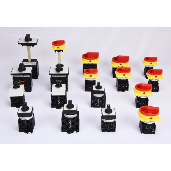 1-0-2 3 Position Changeover Cam Switch Waterproof IP65 150A 230-440V