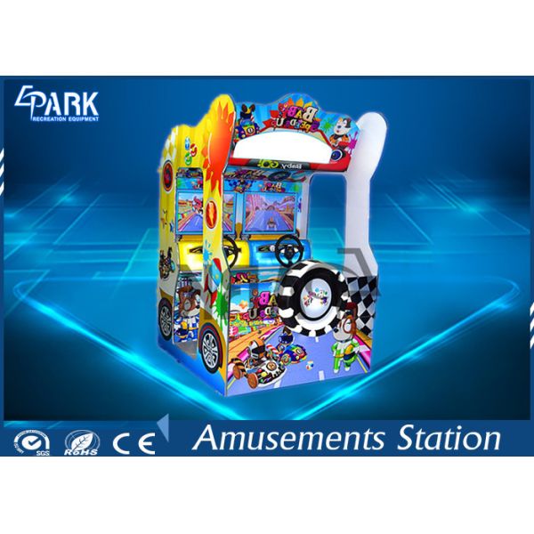 Indoor Amusement Park Racing Game Machine Electronic Funny Family Game