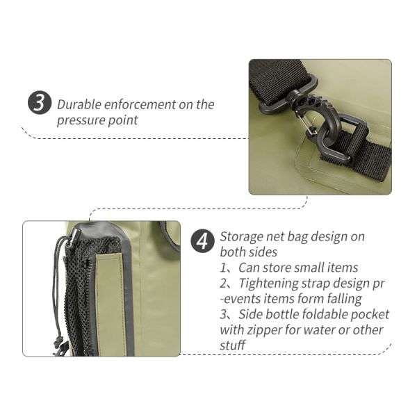 Multi Function Triathlon Transition Backpack Waterproof With Pocket