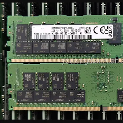 New Original M321RAGA0B20-CWK 128GB DDR5-4800MHz PC5-38400 ECC Registered CL40 288-Pin RDIMM Memory Kit