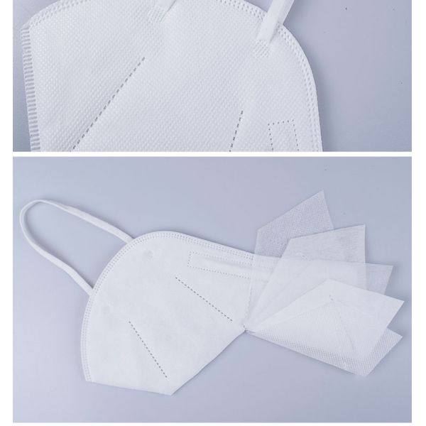 CE NB 2163 95% BFE 5 Ply Earloop FFP2 Face Mask