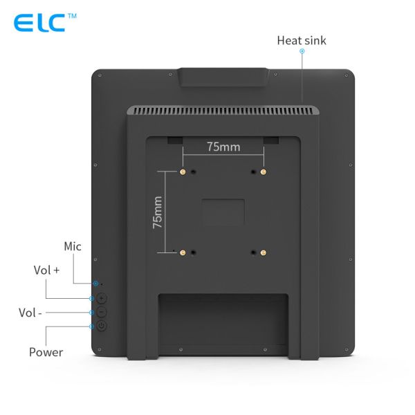 Capacitive Touch Elevator Digital Signage Android 11 Dual Screen 3W Speaker
