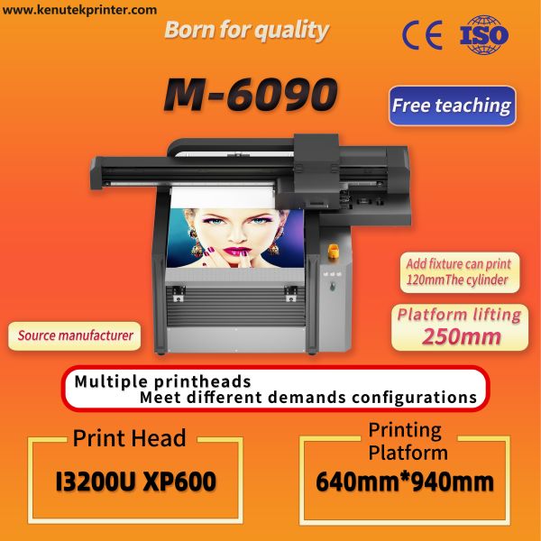 UV Flatbed Inkjet Printer versatile Large Format Flat Bed Printer