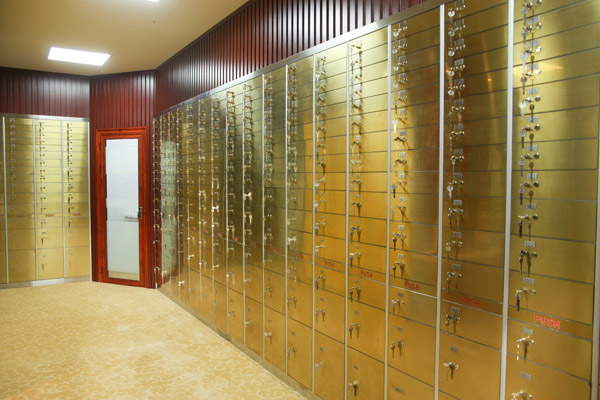 10mm SUS304 Bank Safe Deposit Box , Small Safe Deposit Box for Jewellery