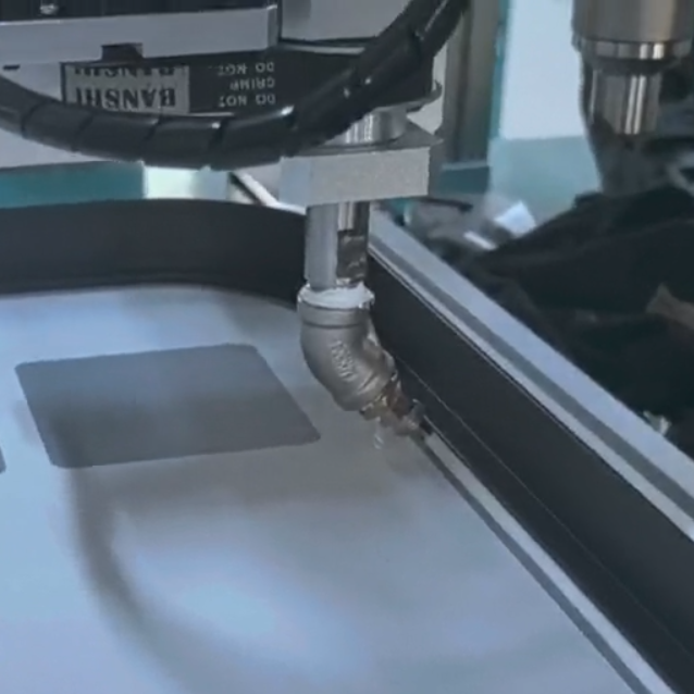 ‌Durable Industrial Glue Applicator for Bathroom Mirror Light Frames