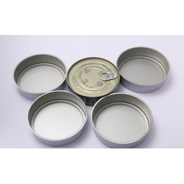 150gsm 200gsm Circular Tin Containers 180ml Powder Milk Can