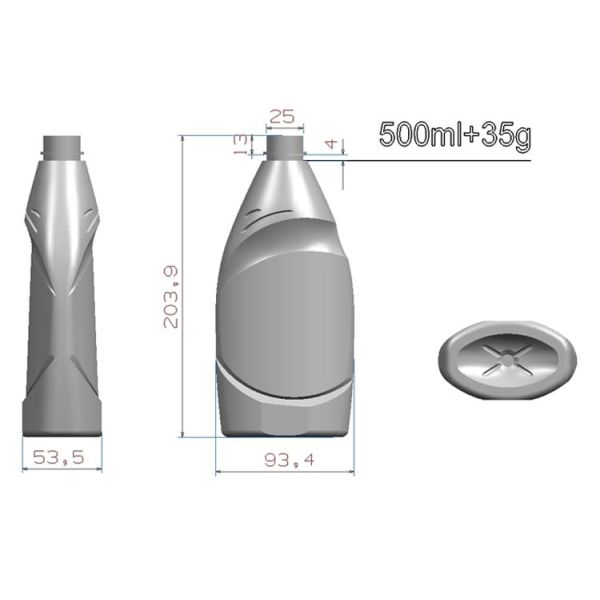 Stretch 1 Liter Small Pet Plastic Mineral Water Bottle Making Machine with DELTA PLC