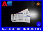 CMYK Medication Flypaper Description Paper Custom Leaflet Printing 135mm Width