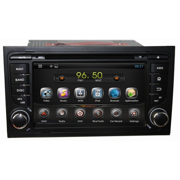 Android 4.2 car stereo for Audi A4 2003-2011 with gps system radio TV bluetooth OCB-7013C
