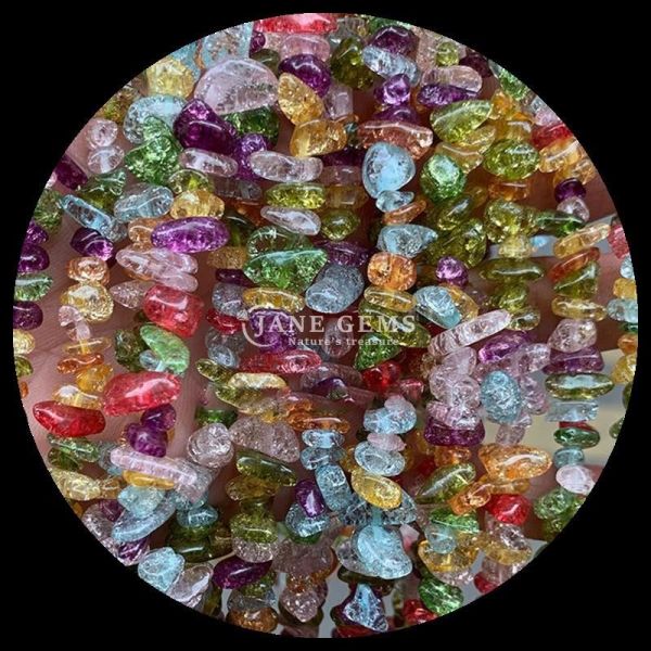 Red Agate Gems Bead Natural Crystal Irregular Shape Chip Gravel Stone Loose Bead Strands For Bracelets