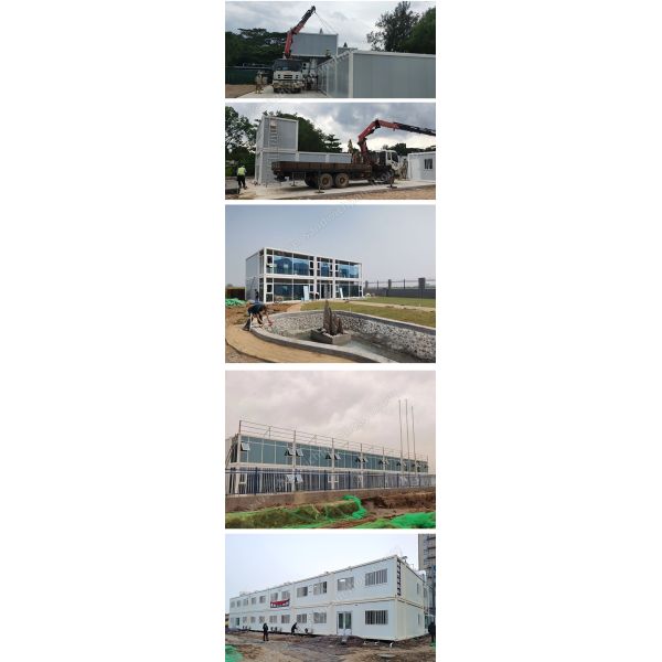 Portable 1-3 Storey Prefab Modular Home Sleeping Accommodation Units