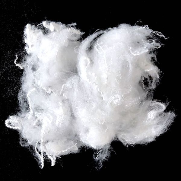 Virgin Hydrophilic Polyester Staple Fiber , 1.5D×51mm Solid PSF Fiber