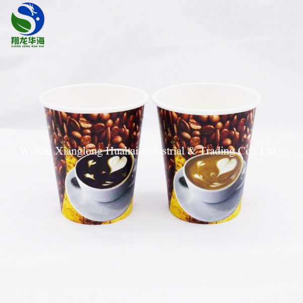 Magic Color Changing Paper Cups Sturdy Personalised Takeaway Coffee Cups