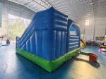 PVC Tarpaulin Inflatable Bounce House With Slide Blue Sky Inflatable Combo For