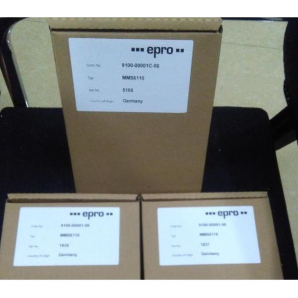 Epro MMS6110 Dual Channel Shaft Vibration Monitor MMS 6110 original packing