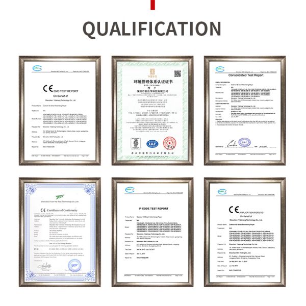 Waterproof LCD Advertising Machine With Display And Brand Promotion Function