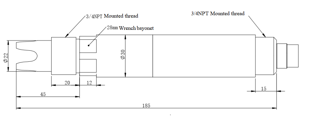Dual High Impedance KPH601 Online PH Sensor Differential Amplifier