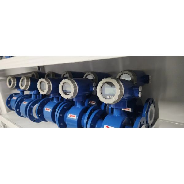 2 4 8 Inch Magnetic FlowMeter Transmitter 4-20mA RS485 Electromagnetic Flow Meter