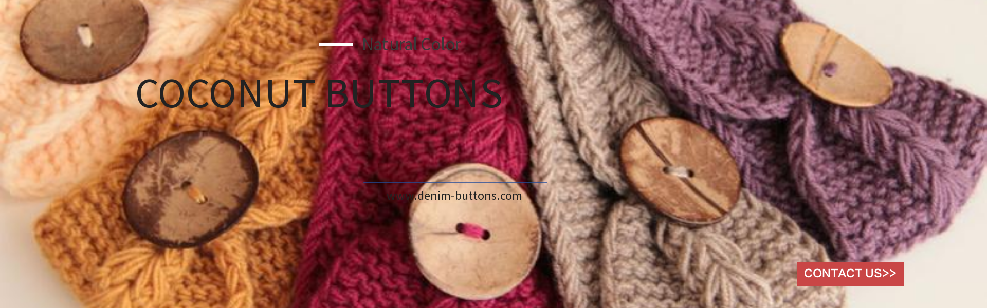 coconut buttons 2 holes