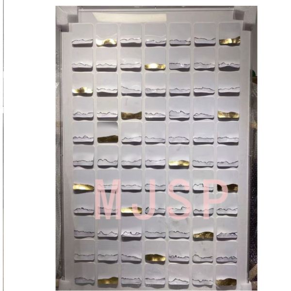 Round Abstract 3D Metal Art Painting Handmade Ink Paintings Wall Arts With Frame