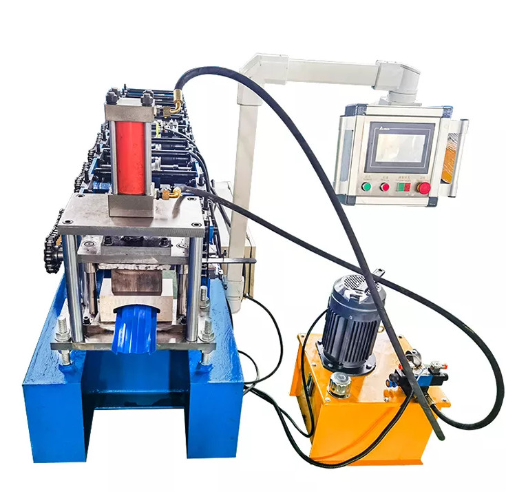 China Color Steel Metal Palisade Fence Panel Cold Roll Forming Machine 20M/MIN wholesale