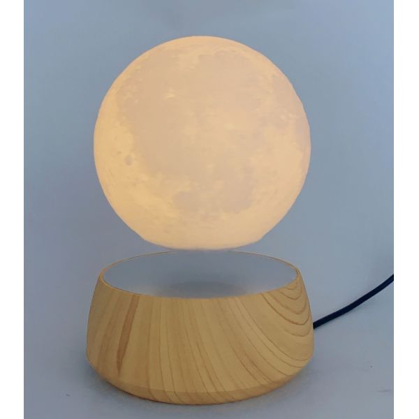 new factory sale magnetic levitation floating 5inch moon lamp light for decor