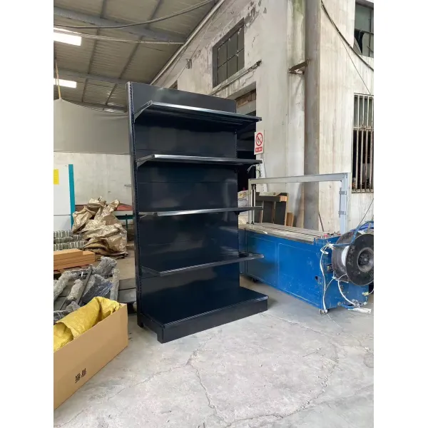 Customized Store Display Shelves 4 Layers Heavy Duty Supermarket Shelves