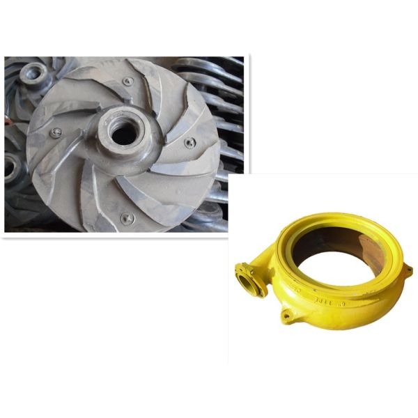 Aier Multi Function Rubber Pump Parts , Pump Volute Liner For Industrial