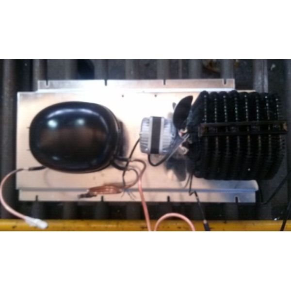 steel fin condenser for side by side door refrigerator for refrigeration