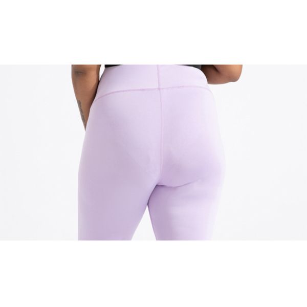 Womens Athletic Soft Purple Plus Size Yoga Pants Tummy Control High Elastic