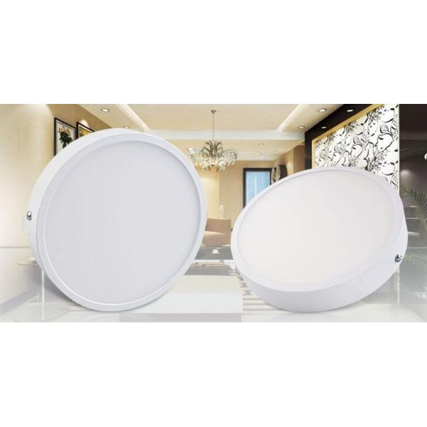 Surface Mounted LED Panel Light narrow border internal led driver CE SAA EMC