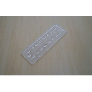 optical PC Led Reflector Lens Array For Road Lamp 154 X 79 Degree