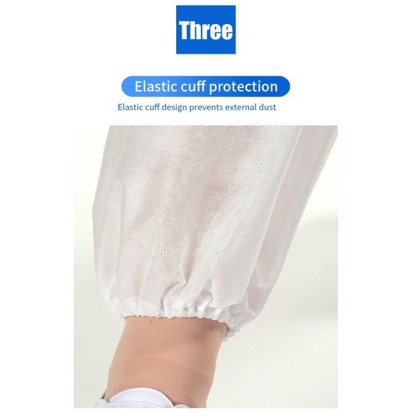 ISO13485 SIGNO White Disposable Isolation Gown Size Universal Qty 50 Per Case