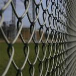 Chain Link Fence Security Barrier Fence Galvanized Wire Mesh Fence