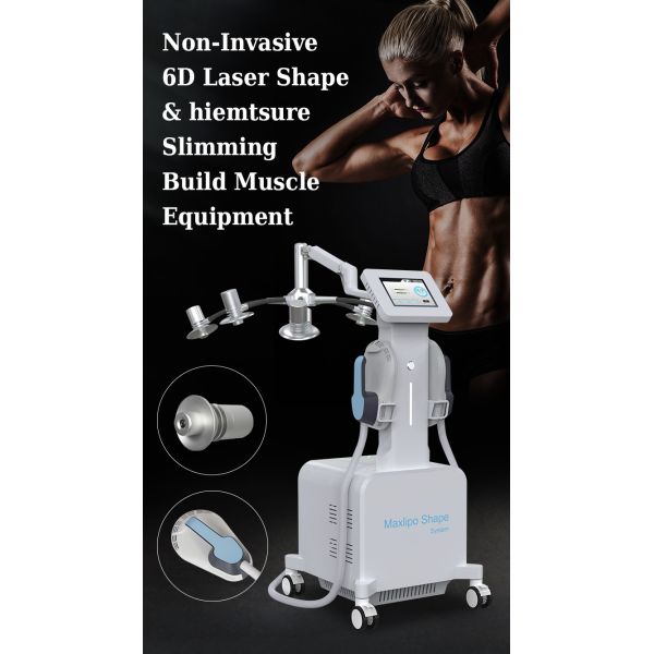 Non Invasive 532nm 6D 2 In 1 Lipo Laser Slimming Machine 300W Laser Therapy Machine